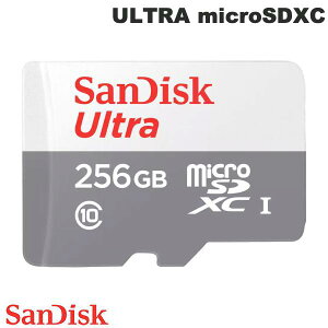 SanDisk 256GB ULTRA microSDXC 100MB/s A_v^ COpbP[W # SDSQUNR-256G-GN3MN TfBXN ([J[h)