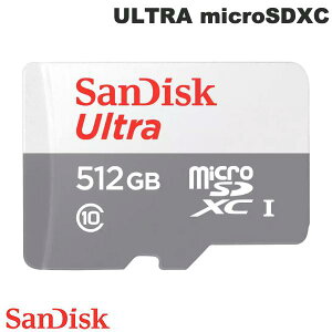 SanDisk 512GB ULTRA microSDXC 100MB/s A_v^ COpbP[W # SDSQUNR-512G-GN3MN TfBXN ([J[h)