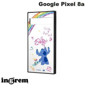 Google Pixel 8a �P�[�X ingrem Google Pixel 8a �f�B�Y�j�[ KAKU �Ռ��z�� �o���p�[ �X�N�G�A �n�C�u���b�h�P�[�X ����&�X�e�B�b�`_������ # IQ-DGP8AK3TB/ST001 �C���O���� (�A���h���C�h�X�}�z�P�[�X�E�J�o�[