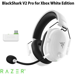 yRazerZ[`12/1܂Łz Razer BlackShark V2 Pro for Xbox Windows SonicΉ Bluetooth 5.2 / 2.4GHz CX Ή eX|[c Q[~OwbhZbg White Edition # RZ04-04530400-R3M1 [U[ (wbhZ