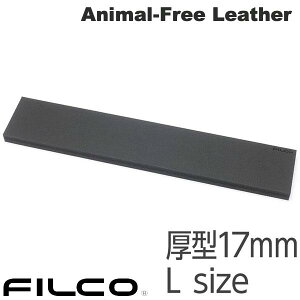 FILCO Animal-Free Leather Macaron �E���^�����X�g���X�g ���^17mm L�T�C�Y Black # MWR/17L-AFLB �t�B���R (���X�g���X�g)