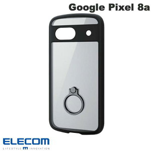 �G���R�� Google Pixel 8a �n�C�u���b�h�P�[�X TOUGH SLIM LITE �t���[���J���[ �w�ʃN���A �����O�t�� �X�g���b�v�V�[�g�t�� �u���b�N # PM-P241TSLFCRBK �G���R�� �O�[�O�� �s�N�Z��