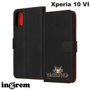 Xperia 10 VI �P�[�X ingrem Xperia 10 VI �L�̃_���� �蒠�^���U�[�P�[�X �V���v�� �}�O�l�b�g �_����_WACHIFIELD���S # IJ-IXP10M6ELC1BR/DY3 �C���O���� (�A���h���C�h�X�}�z�P�[�X�E�J�o�[) �G�N�X�y���A