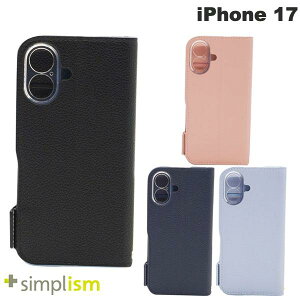 iPhone17 P[X 蒠^ J[h[ Y܂ŕی Yی Jی Vv Simplism iPhone 17 [FlipNote] ϏՌtbvm[gP[X VvY (X}zP[XEJo[) 2025
