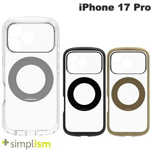 Simplism iPhone 17 Pro [LIGHT SHIELD Solid MagStand] MagSafeΉ ݌v Ռz OX^htnCubhNAP[X VvY (X}zP[XEJo[) 2025