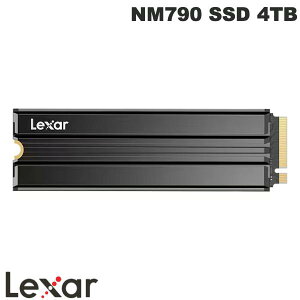 Lexar 4TB NM790 q[gVNt M.2 2280 PCIe Gen 4x4 NVMe SSD # LNM790X004T-RN9NG LT[fBA (SSD)