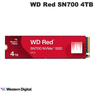 Western Digital 4TB WD Red SN700 NVMe SSD M.2 2280 S3-M # WDS400T1R0C EGX^fW^ (SSD)