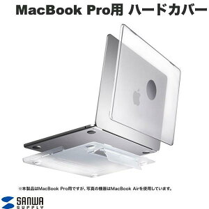 SANWA MacBook Pro 14C` M4 2024 / M3 2023 / M2 2023 n[hJo[ X^ht }bgNA # IN-CMACP1401CL TTvC (MacBook Jo[EP[XEveN^[)