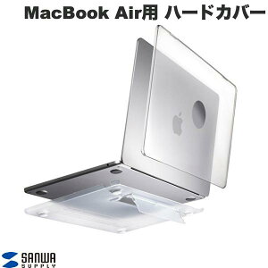 MacBook Air 13C` NAJo[ P[X SANWA MacBook Air 13C` M3 2024 / M2 2022 n[hJo[ X^ht }bgNA # IN-CMACA1309CL TTvC (MacBook Jo[EP[XEveN^[)