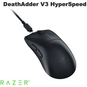 Razer DeathAdder V3 HyperSpeed L / 2.4GHz CX Ή GSm~bNfUC yʃQ[~O}EX Black # RZ01-05140100-R3A1 [U[ (}EX)