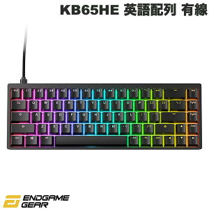 �y���K�̔��X�z ENDGAME GEAR KB65HE �p��z�� �L�� Hall Effect Gateron RGB ���s�b�h�g���K�[�Ή� 68�L�[ �u���b�N �Q�[�~���O�L�[�{�[�h # EGG-KB65HE-GUS �G���h�Q�[���M�A ���s�b�g�g���K�[ ���s�b�h�g��