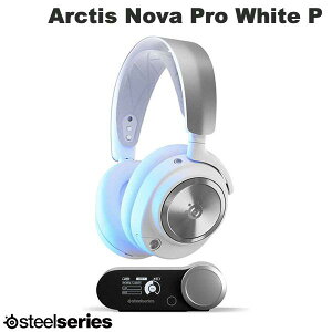 SteelSeries Arctis Nova Pro Wireless White P PlayStation nC]Ή L / 2.4GHz / Bluetooth 5.0 CX Q[~Owbhz # 61526J XeB[V[Y (wbhZbg RFCX)