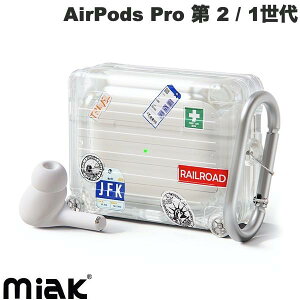 miak AirPods Pro  2 / 1 X[cP[XfUC L[P[X Jrit NA # MA26958APP ~AbN (Apple AirPods ProP[X) CX[dΉ  킢 1 2  fR
