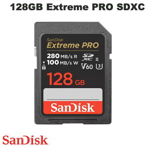 SanDisk 128GB Extreme PRO SDXC UHS-II U3 V60 Class10 COpbP[W # SDSDXEP-128G-GN4IN TfBXN (SDHC [J[h)