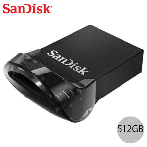 SanDisk 512GB Ultra Fit 400MB/s USB 3.1 (Gen 1) tbV[ COpbP[W # SDCZ430-512G-G46 TfBXN (USB[)