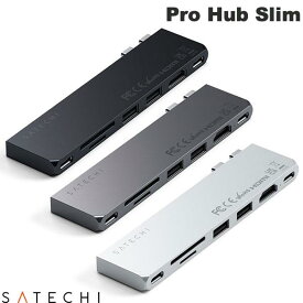 Satechi Pro Hub Slim USB-C PRO PD対応 7in1 ハブ スリムアダプター (ドック・ハブ) サテチ 7 in 1 MacBook Pro / MacBook Air 対応