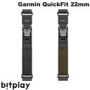 bitplay Garmin QuickFit 22mm Fidlockウォッチバンド ビットプレイ (スマートウォッチ替えバンド) クイックフィット Foretrex Descent quatix Enduro D2 fenix Instinct epix tactix