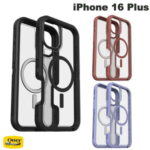 OtterBox iPhone 16 Plus DEFENDER XT Clear (fBtF_[) ϏՌ MagSafeΉ Ib^[{bNX (X}zP[XEJo[)