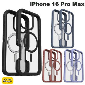 OtterBox iPhone 16 Pro Max DEFENDER XT Clear (fBtF_[) ϏՌ MagSafeΉ Ib^[{bNX (X}zP[XEJo[)