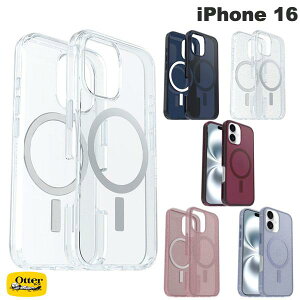 OtterBox iPhone 16 Symmetry Clear (Vg[) ϏՌ MagSafeΉ Ib^[{bNX (X}zP[XEJo[)
