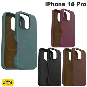 OtterBox iPhone 16 Pro Symmetry Cactus Leather (Vg[) ϏՌ MagSafeΉ Ib^[{bNX (X}zP[XEJo[)