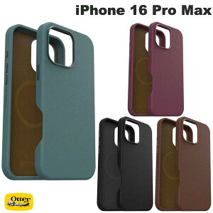 OtterBox iPhone 16 Pro Max Symmetry Cactus Leather (Vg[) ϏՌ MagSafeΉ Ib^[{bNX (X}zP[XEJo[)