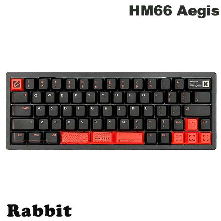 楽天市場】Rabbit HM66 Aegis 60% 英語配列 有線 ラピッドトリガー対応 