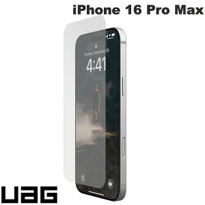 UAG iPhone 16 Pro Max GLASS SCREEN SHIELD ULTRA �K���X�t�B���� �R�� �w��h�~���H 0.6mm # UAG-IPH24LA-USP ���[�G�[�W�[ (�X�}�z�p�t���ی�K���X�t�B����)