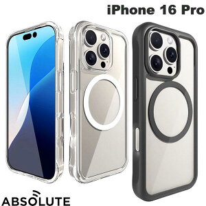 Absolute Technology iPhone 16 Pro LINKASE AIR with Gorilla Glass TPUdl R MagSafeΉ SKXP[X Au\[g eNmW[ (X}zP[XEJo[)