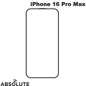 Absolute Technology iPhone 16 Pro Max 3D Perfect Enclosure 3D^CvEKXXN[veN^[ 0.33mm # 3DP1667PBK Au\[g eNmW[