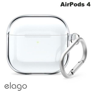 elago AirPods 4 CLEAR HANG CASE Jrit NAP[X Transparent # EL_AP4CSTPHR_TR GS (Apple CzP[X)