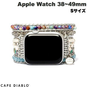 Apple Watch oh fB[X  킢 CAPE DIABLO Apple Watch 38~49mm VR΃oh nhCh I[VWXp[ STCY P[vfBAu uXbg 38 40 41 42 44 45 46 49mm