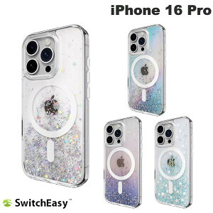 SwitchEasy iPhone 16 Pro Starfield M MagSafe�Ή� PC x TPU �n�C�u���b�h�P�[�X �X�C�b�`�C�[�W�[ (�X�}�z�P�[�X�E�J�o�[) �L���L�� �O���b�^�[