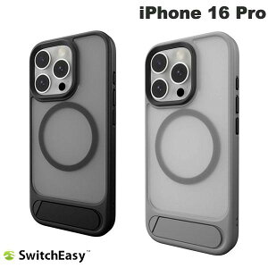 SwitchEasy iPhone 16 Pro Easy Stand M MagSafeΉ X^htϏՌP[X XCb`C[W[ (X}zP[XEJo[)