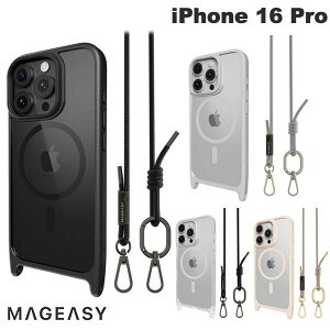 MagEasy iPhone 16 Pro Roam M MagSafeΉ XgbvtP[X }OC[W[ (X}zP[XEJo[) V_[Xgbvt Xgbvz[ ϏՌ NAP[X