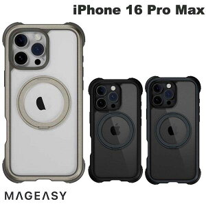 MagEasy iPhone 16 Pro Max Odyssey Stand M MagSafeΉ X^ht ϏՌP[X }OC[W[ (X}zP[XEJo[) ČRKi MIL