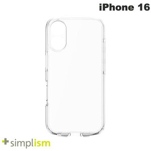 Simplism iPhone 16 LIGHT SHIELD Solid ݌v Ռz nCubhNAP[X NA # TR-IP24M2-LDSL-CLCL VvY (X}zP[XEJo[)