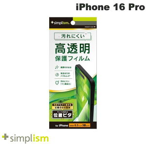 Simplism iPhone 16 Pro  ʕیtB ʒus^ # TR-IP24M3-PFI-CC VvY (X}zptیtB)