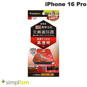 Simplism iPhone 16 Pro 9HKXCN ʕیtB  # TR-IP24M3-PFPM-CC VvY (X}zptیtB)