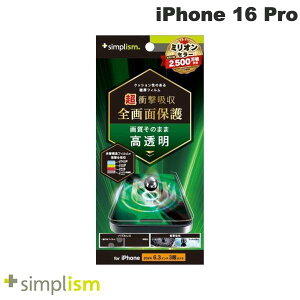 Simplism iPhone 16 Pro Ռz ʕیtB  # TR-IP24M3-PFPM-SKCC VvY (X}zptیtB)