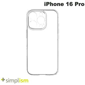 �g���j�e�B Simplism iPhone 16 Pro Turtle Solid �������݌v �n�C�u���b�h�P�[�X �N���A # TR-IP24M3-TTSL-CL �V���v���Y�� (�X�}�z�P�[�X�E�J�o�[)