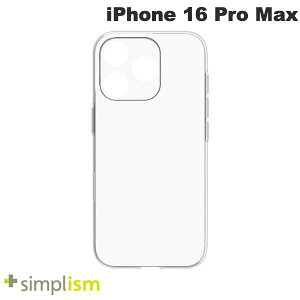 iPhone16ProMax P[X NAP[X  J܂ŕی y ^ GAA Simplism iPhone 16 Pro Max AIR-REAL INVISIBLE ݌v ɔyʃP[X NA # TR-IP24L3-ARPSL-CL VvY (X}zP