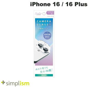 Simplism iPhone 16 / 16 Plus Amulet NA JYیKX  # AM-IP24M2-LCA-CCCC VvY (JYveN^[)