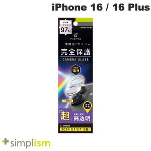 Simplism iPhone 16 / 16 Plus [PicPro] 掿ʐ^B EgNA JYیKX  # TR-IP24ML2-LCA-P2ARC VvY (JYveN^[)
