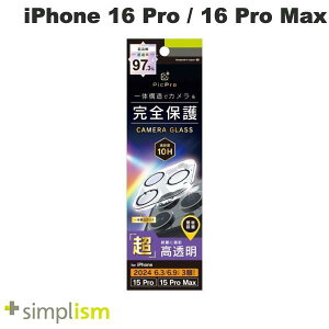 Simplism iPhone 16 Pro / 16 Pro Max [PicPro] 掿ʐ^B EgNA JYیKX  # TR-IP24ML3-LCA-P2ARC VvY (JYveN^[)