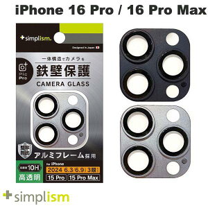Simplism iPhone 16 Pro / 16 Pro Max [PicPro] A~t[ JYیKX VvY (JYveN^[)