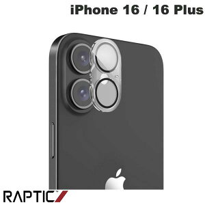 RAPTIC iPhone 16 / 16 Plus Glass AJpیtB Clear # RT_IPDSPBGGL_CL veBbN (JYveN^[)