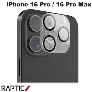 RAPTIC iPhone 16 Pro / 16 Pro Max Glass AJpیtB Clear # RT_IPUSPBGGL_CL veBbN (JYveN^[)