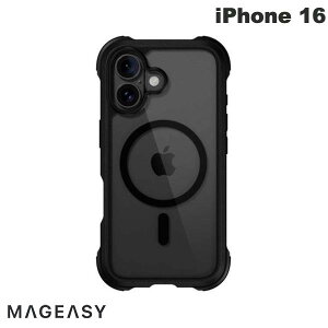 MagEasy iPhone 16 Odyssey M MagSafeΉ ϏՌP[X Leather Black # ME_IPNCSPTOY_LB }OC[W[ (X}zP[XEJo[)