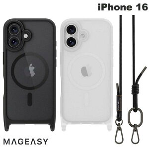 MagEasy iPhone 16 Roam M MagSafeΉ XgbvtP[X Black/Black }OC[W[ (X}zP[XEJo[) V_[Xgbvt Xgbvz[ ϏՌ NAP[X